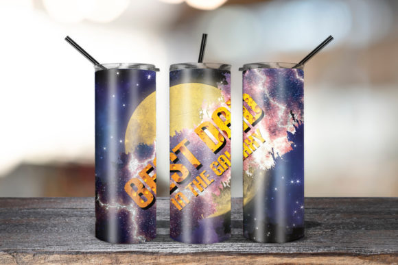 Download 20oz Skinny Tumbler Best Dad Galaxy - Premium Resources