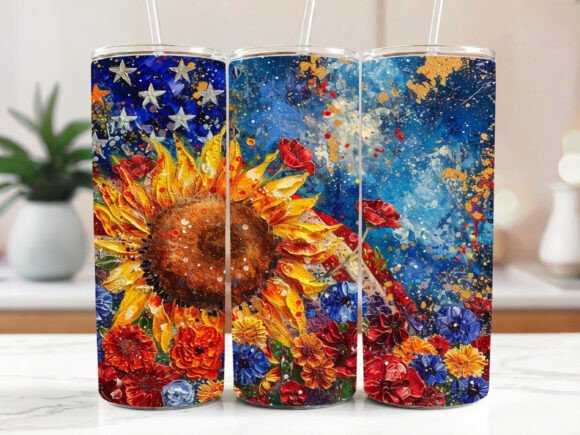 Download Patriotic Flag Tumbler Wrap Country - Premium Resources